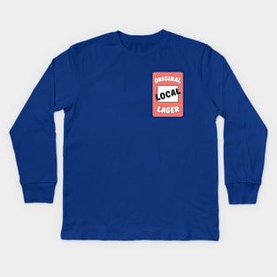 Original Local Lager Kids Long Sleeve T-Shirt